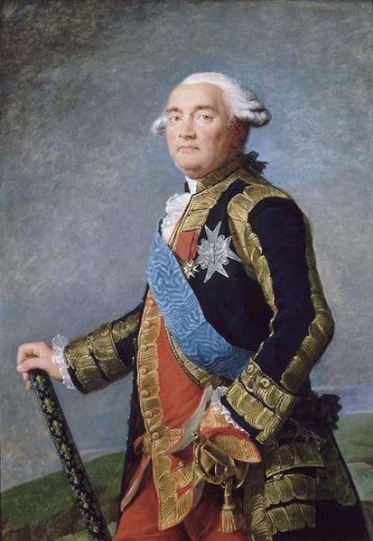 elisabeth vigee-lebrun Portrait du marechal de Segur France oil painting art